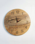 Handcrafted Wooden Wall Clock JUPITER 17 1/2"