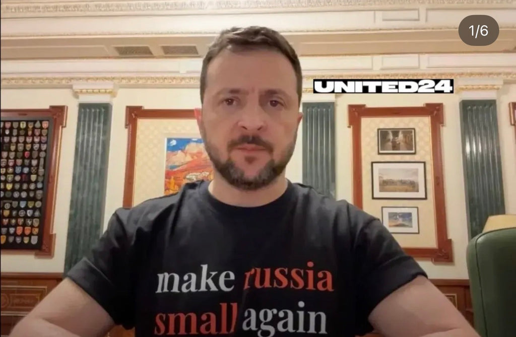 Make Russia Small Again Unisex organic cotton t-shirt